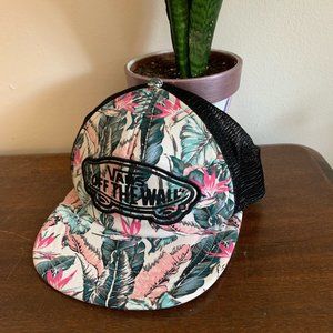 Vans Off The Wall Floral Trucker Hat